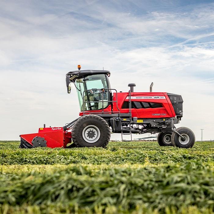Massey Ferguson MF Self-Propelled Windrower Hay and Forage
